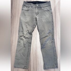 Kuhl Pants Mens Kanvus Jean Outdoor Canvas Stretch Size 32